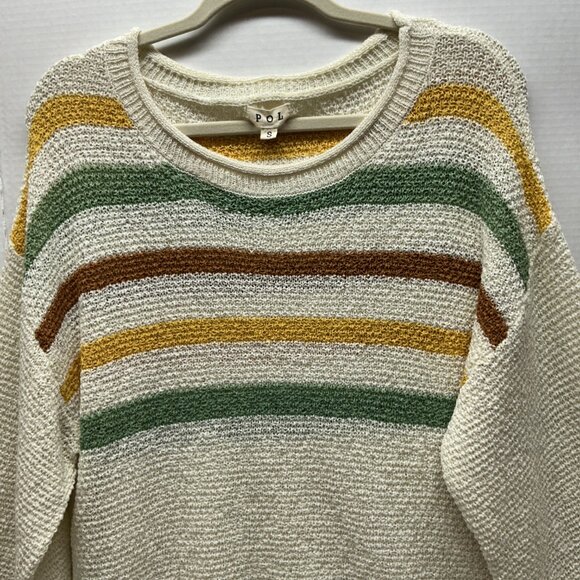 POL SWEATER-SMALL  PTP:22.50" - Picture 3 of 9